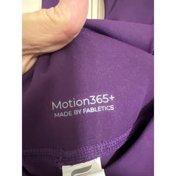 NWT Fabletics Motion365 size large dark purple racerback jumpsuit - Picture 4 of 5
